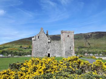 Lochranza Castle Repertorio della cornamusa scozzese
